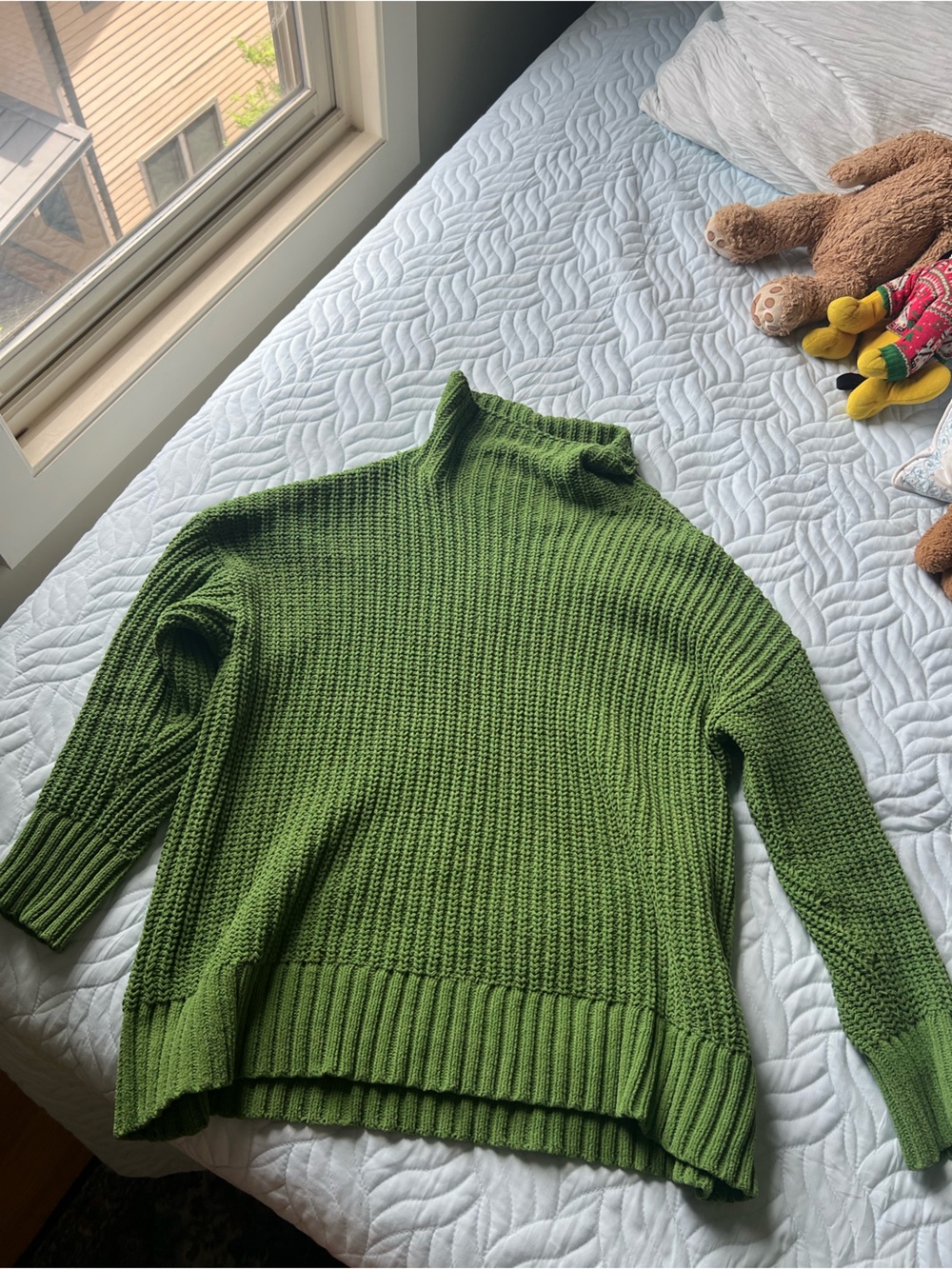 Aerie Green Turtleneck Size S